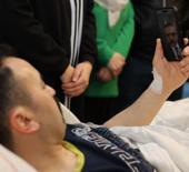 İ&ccedil;işleri Bakanı Mustafa &Ccedil;ift&ccedil;i yaralı &ouml;zel harekat polisiyle g&ouml;r&uuml;şt&uuml;