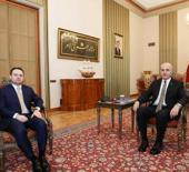 TBMM Başkanı Numan Kurtulmuş, Adalet Bakanı Akın G&uuml;rlek'i ağırladı