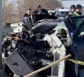 Karaman'daki feci kaza 2 kişi hayatını kaybetti