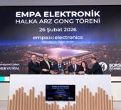 Borsa İstanbul&rsquo;da gong Empa Elektronik i&ccedil;in &ccedil;aldı!