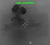 ABD ordusu, İran'a ait bir İHA gemisinin vurulduğunu a&ccedil;ıkladı