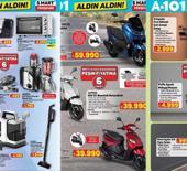 A101 ALDIN ALDIN İNDİRİMLERİ 5 MART 2026 | Elektrikli &ccedil;ay makinesi, 4K TV, Dikey s&uuml;p&uuml;rge...