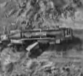 İsrail, İran'a ait balistik f&uuml;ze lan&ccedil;erlerinin vurulduğu g&ouml;r&uuml;nt&uuml;leri yayınladı