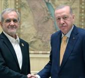 Cumhurbaşkanı Erdoğan, Pezeşkiyan ile telefonda g&ouml;r&uuml;şt&uuml;