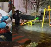 İzmir&rsquo;de parkta 2 yaşındaki &ccedil;ocuğa bı&ccedil;akla saldıran ş&uuml;pheli tutuklandı