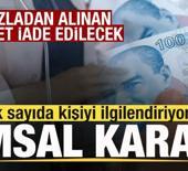 &Ccedil;ok sayıda kişiyi ilgilendiriyor! Fazladan alınan &uuml;crete iade kararı