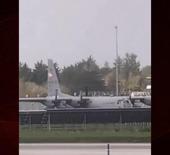 İrlanda'da bir şahıs Amerikan askeri u&ccedil;ağına baltayla saldırdı