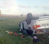 Kırklareli'de iki otomobil &ccedil;arpıştı: &Ouml;l&uuml; ve yaralılar var