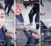 Yine Tiktok yine rezillik! Canlı yayında birini bı&ccedil;akladı, tehditlerine devam etti