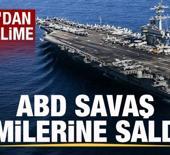 Son dakika: ABD'ye misilleme! Savaş gemilerine saldırı