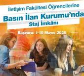 İletişim Fak&uuml;ltesi &ouml;ğrencilerine Basın İlan Kurumu&rsquo;nda staj imk&acirc;nı