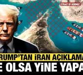 Trump'tan canlı yayında İran a&ccedil;ıklaması: T&uuml;m d&uuml;nya bu s&ouml;zlere kilitlendi!