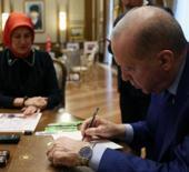 Başkan Erdoğan, kurban bağışında bulundu