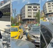 Şişli'de akılalmaz park inatlaşması: Trafik kilitlendi