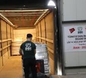 İHH&rsquo;dan İran&rsquo;a insani yardım: 7 tır uğurlandı