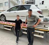 Karaman'da 13 yaşındaki &ccedil;ocuk arabayla ka&ccedil;tı, fatura anneye kesildi 