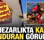 Şanlıurfa'da mezarlıkta kan donduran g&ouml;r&uuml;nt&uuml;ler: Varilde 21 insan cenini bulundu