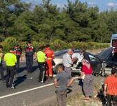 Muğla'da hastane d&ouml;n&uuml;ş&uuml; kaza: 3 yaralı