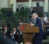 Cumhurbaşkanı Erdoğan gen&ccedil;lerle buluştu: Gen&ccedil;lerimizle omuz omuza y&uuml;r&uuml;meyi s&uuml;rd&uuml;receğiz