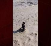 Azerbaycan'da kahramanlık destanı: Polis memuru k&uuml;&ccedil;&uuml;k &ccedil;ocuğu boğulmaktan kurtardı!