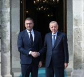 Erdoğan, Kuzey Makedonya Başbakanı Mickoski'yi kabul etti