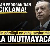 Başkan Erdoğan: Tarihin g&ouml;rd&uuml;ğ&uuml; en vahşi soykırımlardan! Asla unutmayacağız