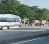 Kocaeli'de trafikteki sopalarla darba 4 tutuklama