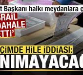 Se&ccedil;im krizi b&uuml;y&uuml;yor! İsrail m&uuml;dahalesi iddiası! Devlet başkanı halkı meydanlara &ccedil;ağırdı