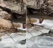Suudi turist, fotoğraf &ccedil;ekilmek istediği derede boğuldu; o anlar kamerada