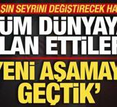 Savaşın seyrini değiştirecek hamle! T&uuml;m d&uuml;nyaya ilan ettiler! Yeni aşamaya ge&ccedil;ildi!