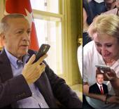 Cumhurbaşkanı Erdoğan Menderes Belediye Başkanvekili se&ccedil;ilen Asuman Şen'i tebrik etti