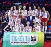 A Milli Kadın Voleybol Takımı, Los Angeles 2028 Olimpiyat Oyunları biletini aldı