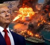 Trump'tan ortalığı karıştıran paylaşım: Hark Adası yerle bir ediliyor! ABD'den a&ccedil;ıklama