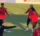 Milli yıldızlar hazırlıklara başladı! Kampta eğlenceli anlar