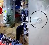 Sel felaketinde y&uuml;reklerin ağza geldiği anlar ilk kez ortaya &ccedil;ıktı!