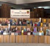 350 milyon TL değerinde &uuml;nl&uuml; markalara ait sahte parf&uuml;m ele ge&ccedil;irdi