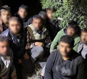 Hatay'da MİT ve Jandarma'dan İHA destekli g&ouml;&ccedil;men operasyonu: 11 kişi yakalandı