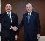 Son Dakika: Erdoğan, Aliyev ile g&ouml;r&uuml;şt&uuml;