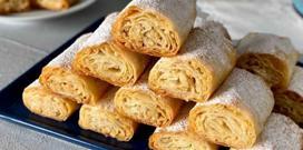 Tahinli kuru baklava nasıl yapılır? Baklavalık yufkayla yapabileceğiniz pratik tatlı tarifi