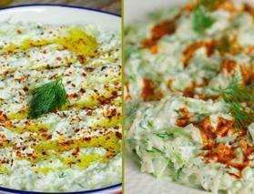 Kabak içinden salata: Bu lezzete karşı koyamayacaksınız!