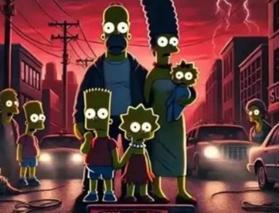 Avrupa karanlığa gömüldü! Simpsonların tahmini gündem oldu 