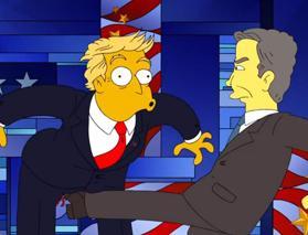 Simpsonlar'ın yeni sezona dair tahmini tüyler ürpertti!Trump'ın ölüm gününü tahmin etti iddiası