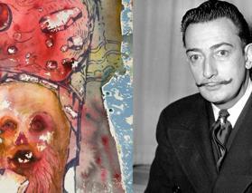 150 sterline aldı turnayı gözünden vurdu! Tablo Salvador Dali'nin kayıp olan nadide eseri çıktı