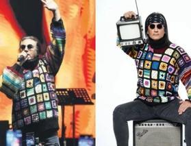 Çelik, 30 yıl sonra ikonik kazağıyla sahnede nostalji yaşattı