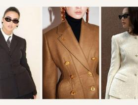 Kusursuz ve feminen bir silüet: Bel vurgulu blazer ceketler sahnede!