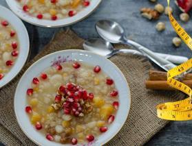 Şekersiz ve glutensiz aşure tarifi