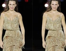 Moda Haftası'nda geceye damga vurdu! Serenay Sarıkaya'nın elbisesinin fiyatı dudak u&ccedil;uklattı