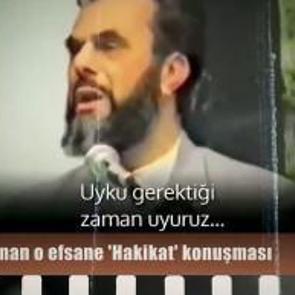 Mahmud Esad Coşan: Kur'an'a aykırı konuşursam dinlemeyin, basiretinizi kullanın 
