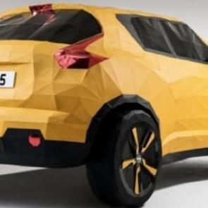 200 saatte kartondan otomobil yaptılar