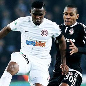 Eto'o şaşırttı! Beşiktaş ma&ccedil;ında...